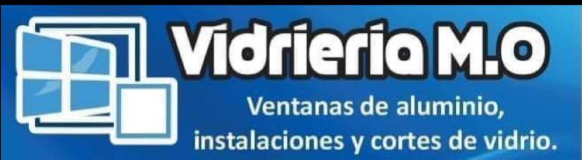 Vidrios y perfiles m.o vidriería