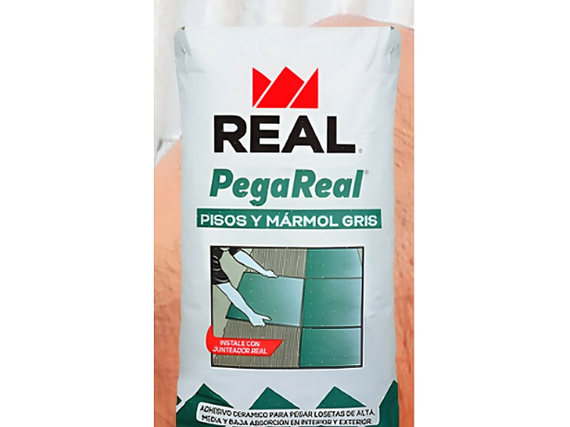 Pega Real Pisos y Mármol Gris México.