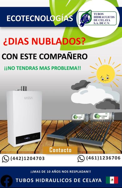 Calentador solar Mexico