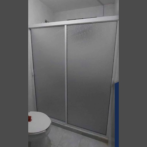 Cancel de baño, vidrio laminado México