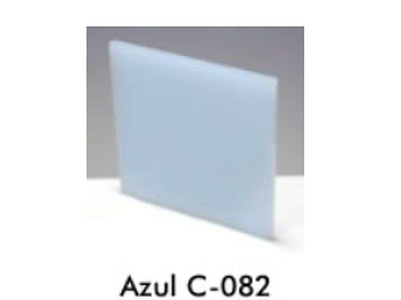 Acrílico cancelería azul Cuernavaca