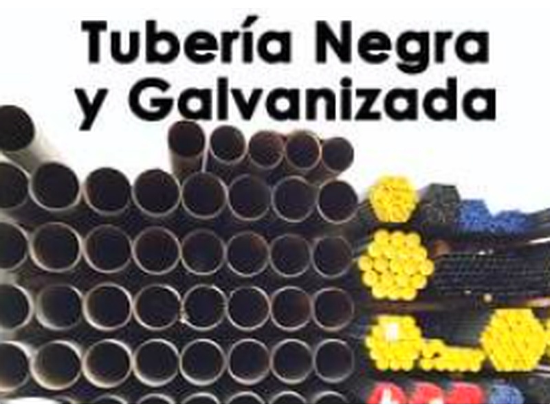 Tubería negra estructural México