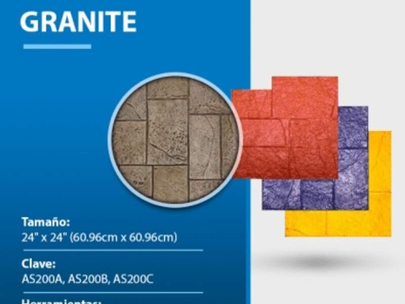 MOLDE GRANITO SILLÍN VIEJO MÉXICO