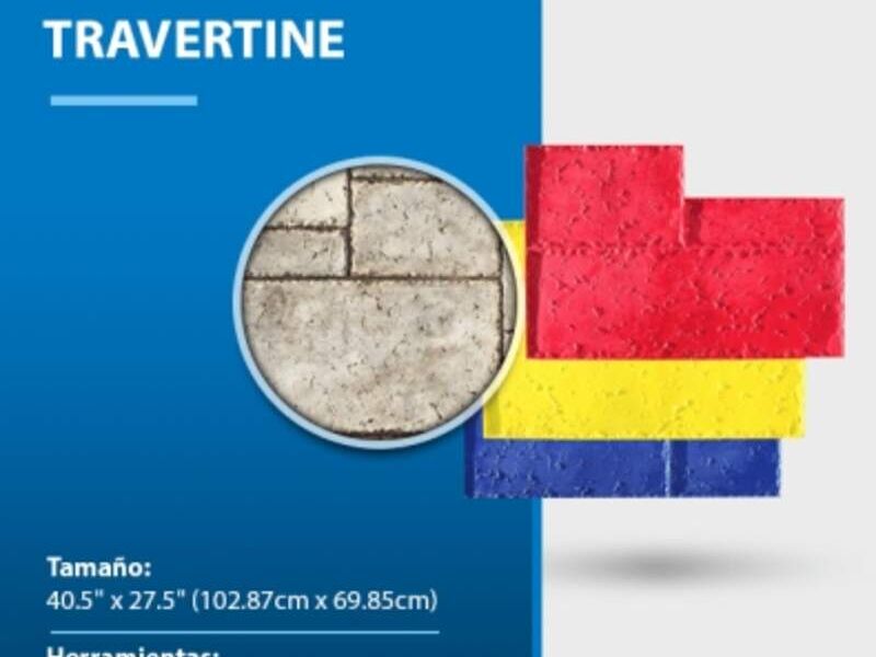 MOLDE ADOQUÍN LORENZO MÉXICO