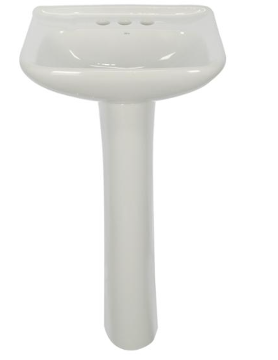 Lavabo Pedestal Cosmos Blanco México