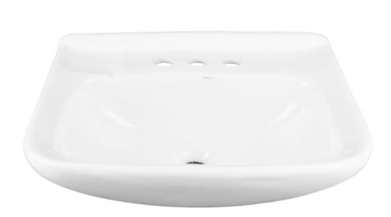 Lavabo Empotrable Cosmos Blanco México