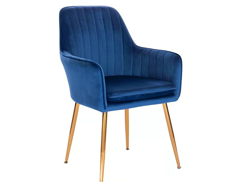 Silla Jaca Velvet azul México