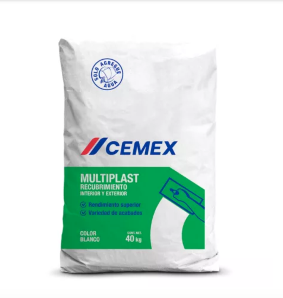 Cemex, Multiplast Saco 40 Kg, Tonelada