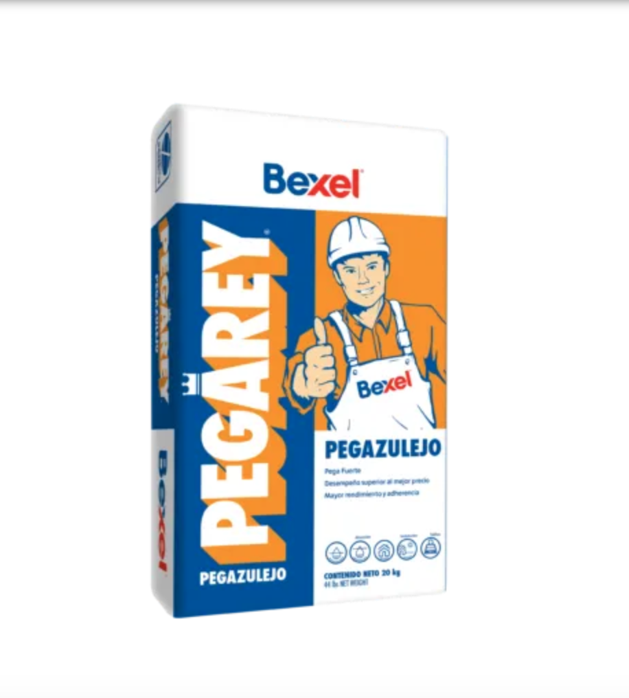 Bexel, Adhesivo Pegarey Blanco 20 Kg, Saco