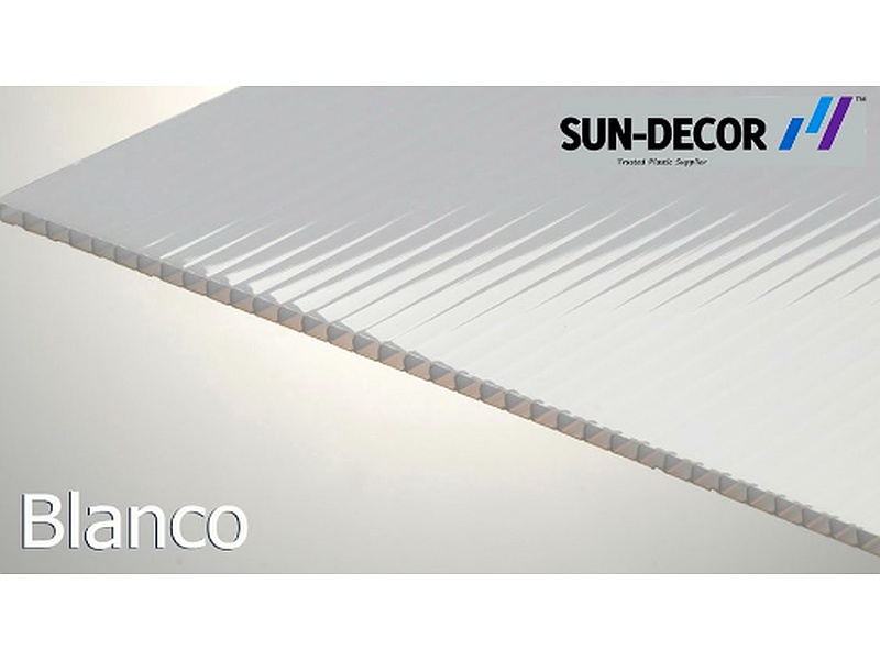 Lamina Policarbonato Blanco México 