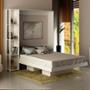 Cama Abatible Madera Blanco México The Home Depot Revolución