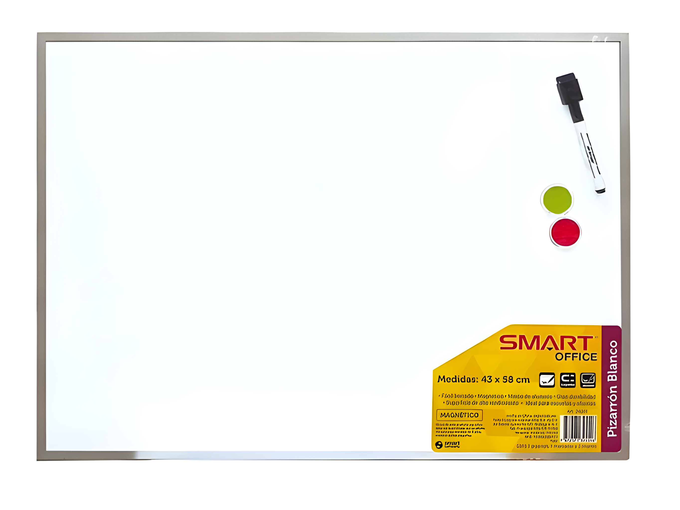 Pizarrón Blanco de 43 x 58 cm México