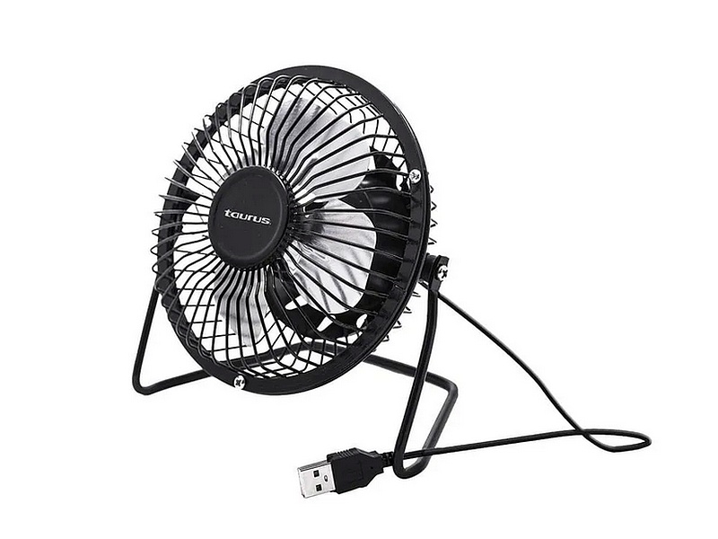 Ventilador para Escritorio USB de 4" Metálico Taurus
