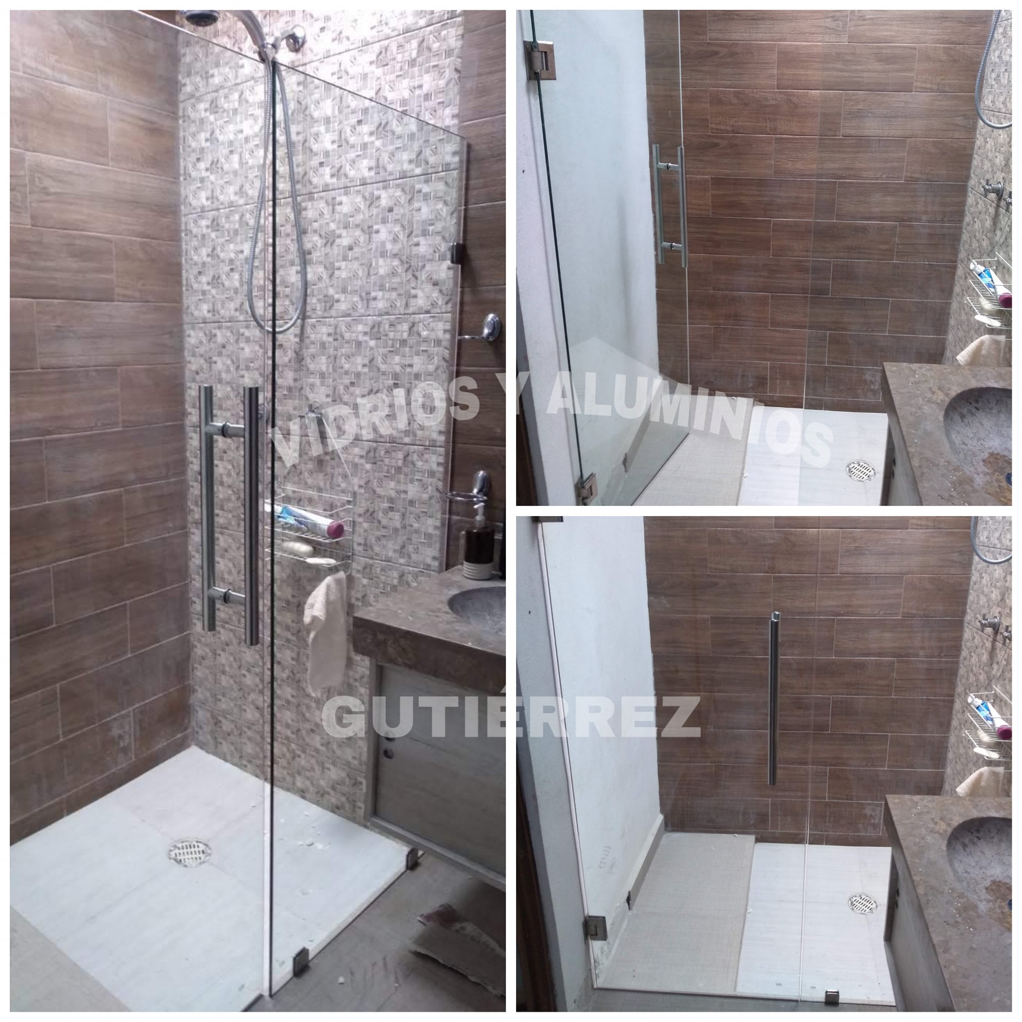 Cancel para baño Vidrio Templado de 10mm México