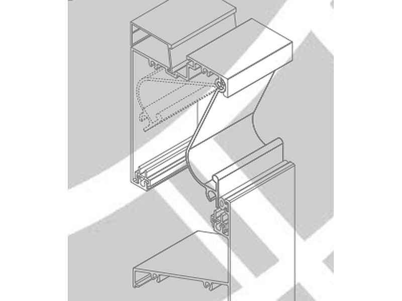 Estructura de aluminio para ventana México LA VIGA ALUMINIOS SUC CENTRO