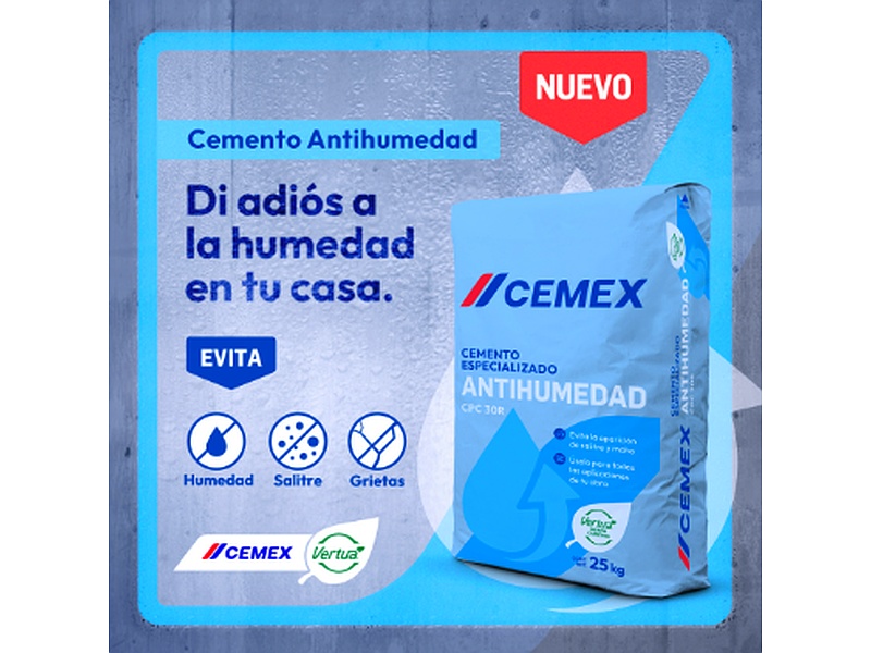  Cemento Especializado Antihumedad Mexico