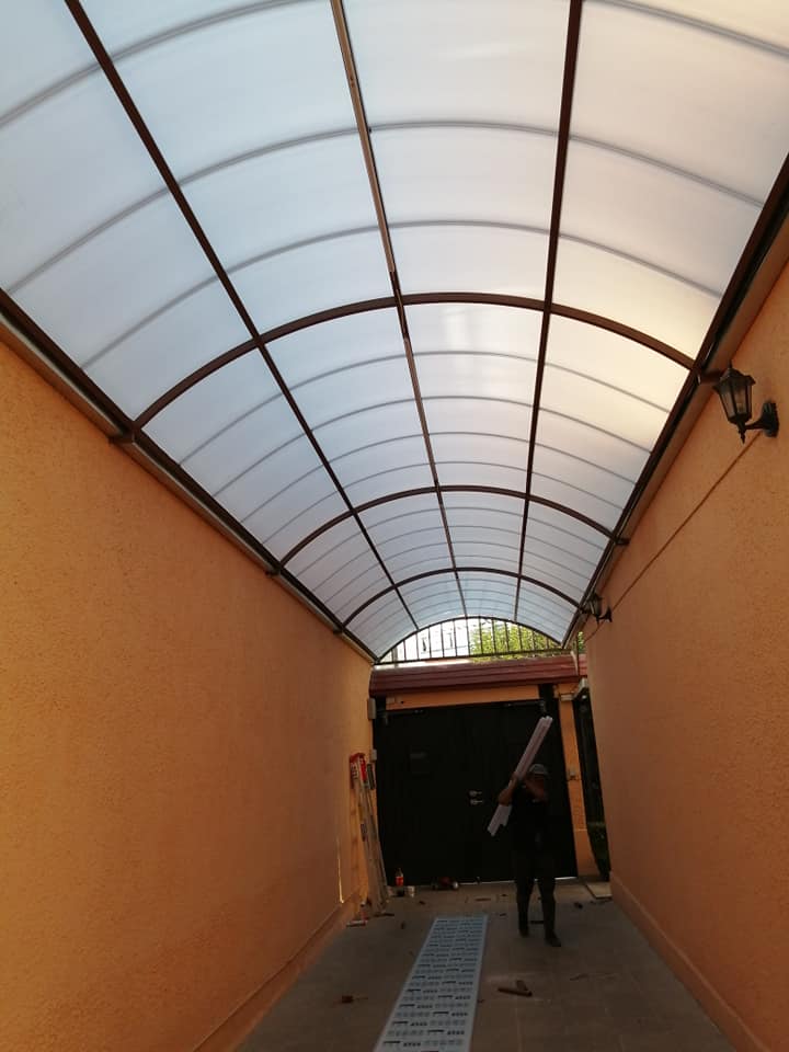  Instalación de Domo para cochera México