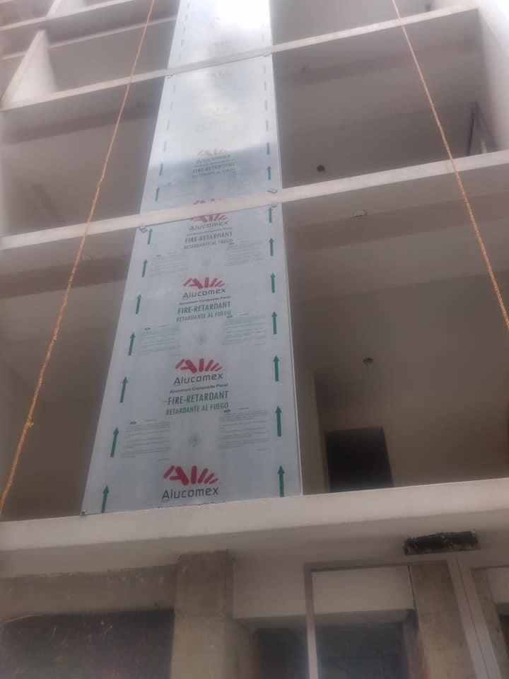 Panel de Aluminio para Fachadas de Departamentos México