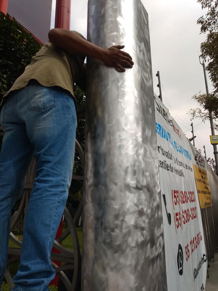 Cambios de columna de  lámina de aluminio México