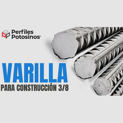 Varilla para construccion 3/8, Mexico