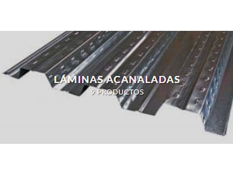 Láminas acanaladas de acero México LAMINAS ACANALADAS