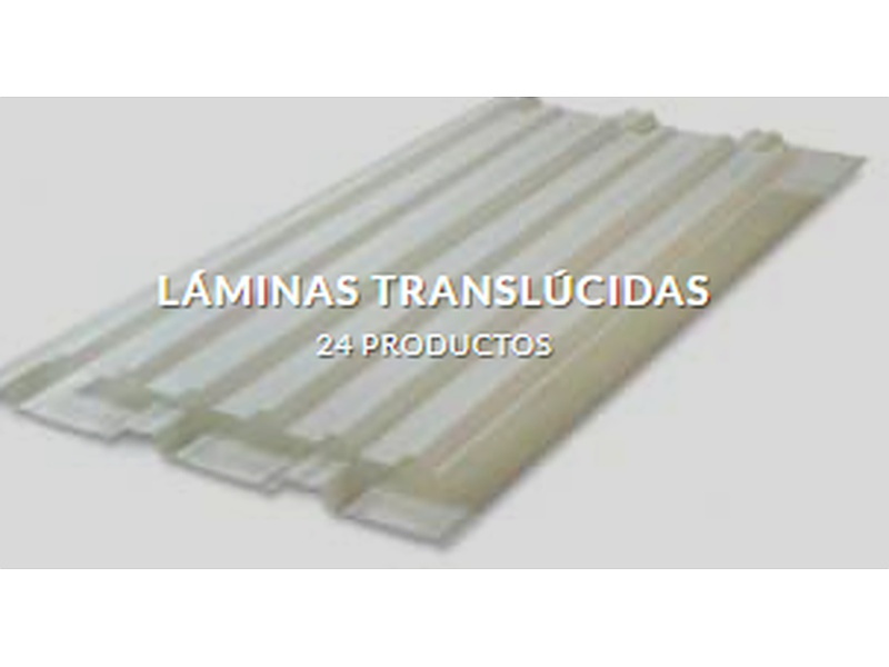 Láminas traslucidas de techo México LAMINAS ACANALADAS