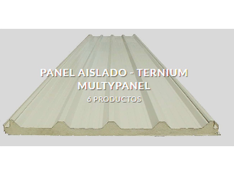 Panel aislado térmico México LAMINAS AISLADAS