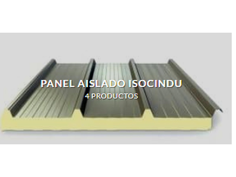 Panelería aislado en color gris México LAMINAS ACANALADAS