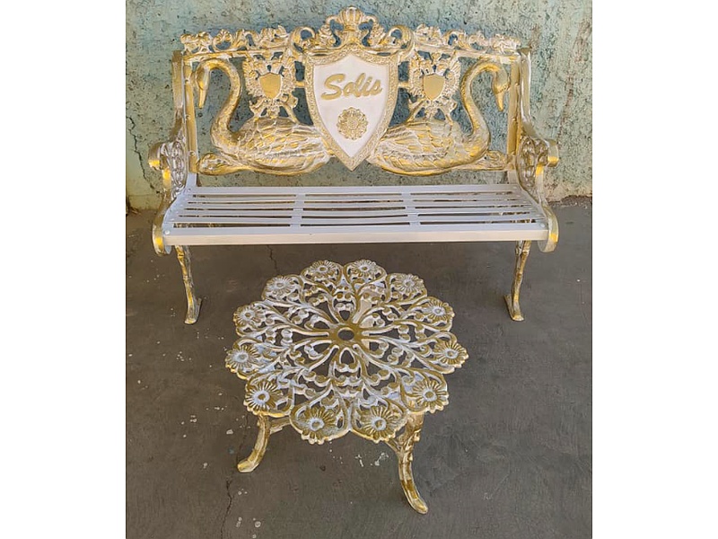 Banca Personalizada de Aluminio y Bronce México