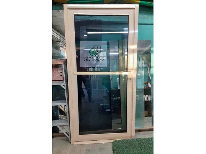 Puerta Batiente Aluminio Golfo Matamoros