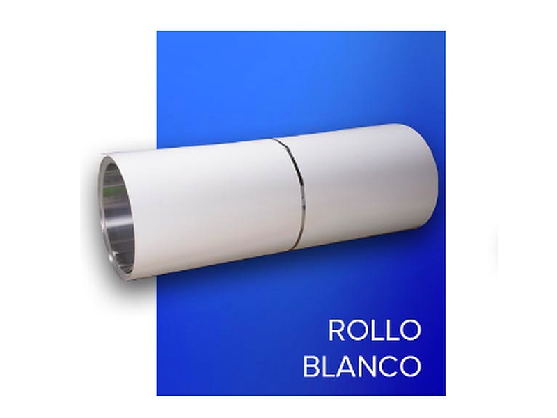 Rollo de aluminio blanco, México