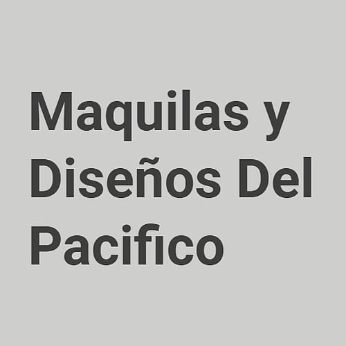 Diseños Y Maquilas Del Pacífico