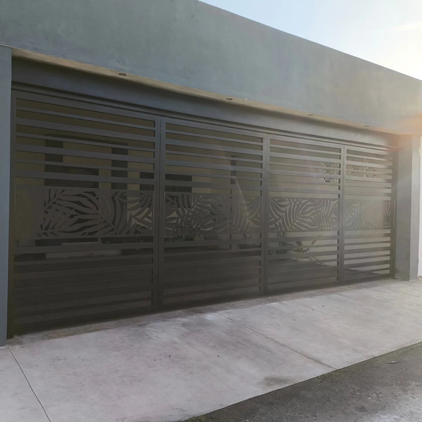 Puerta de garaje Corte Láser México