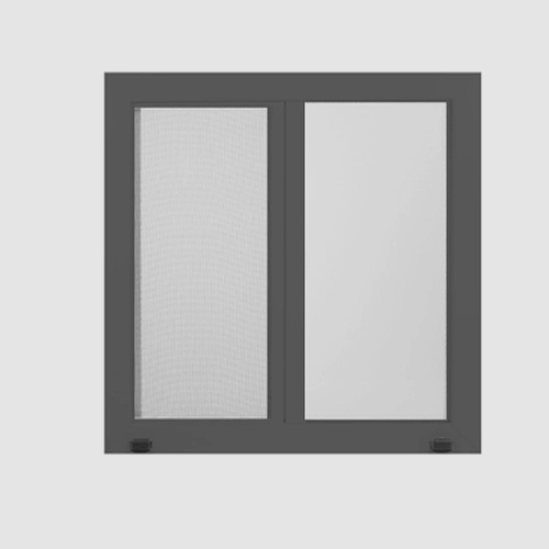 Ventana corrediza de aluminio, Mexico