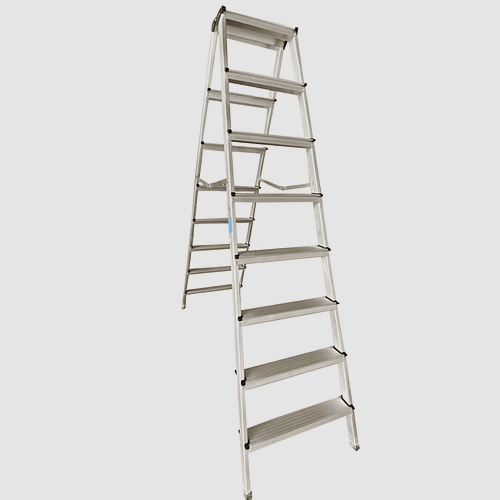 Escalera de tijera doble acceso de 7 peldaños México 