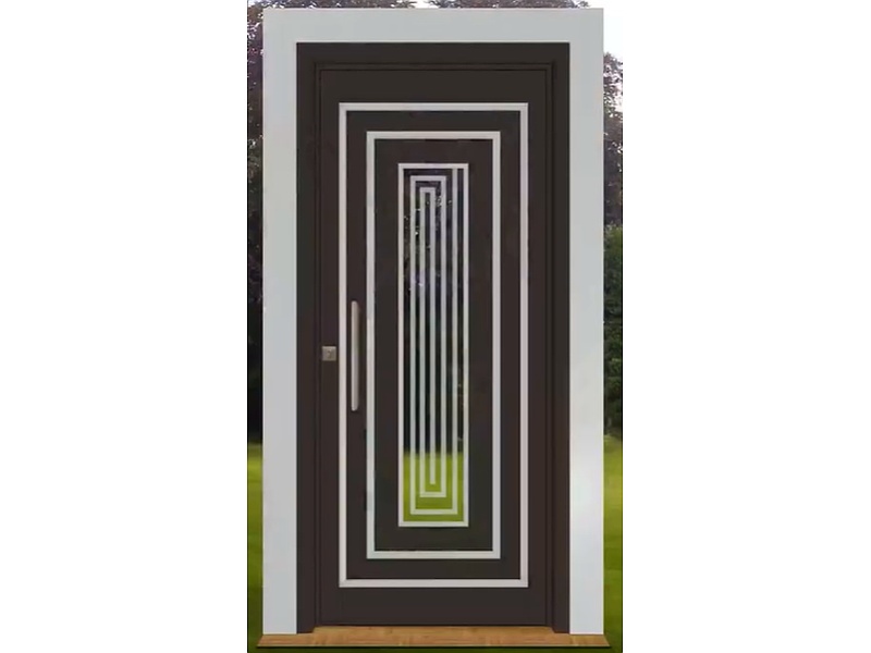 Puerta Exterior con Diseño Moderno México