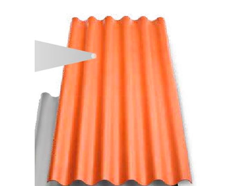 Lamina naranja para tejado Mexico