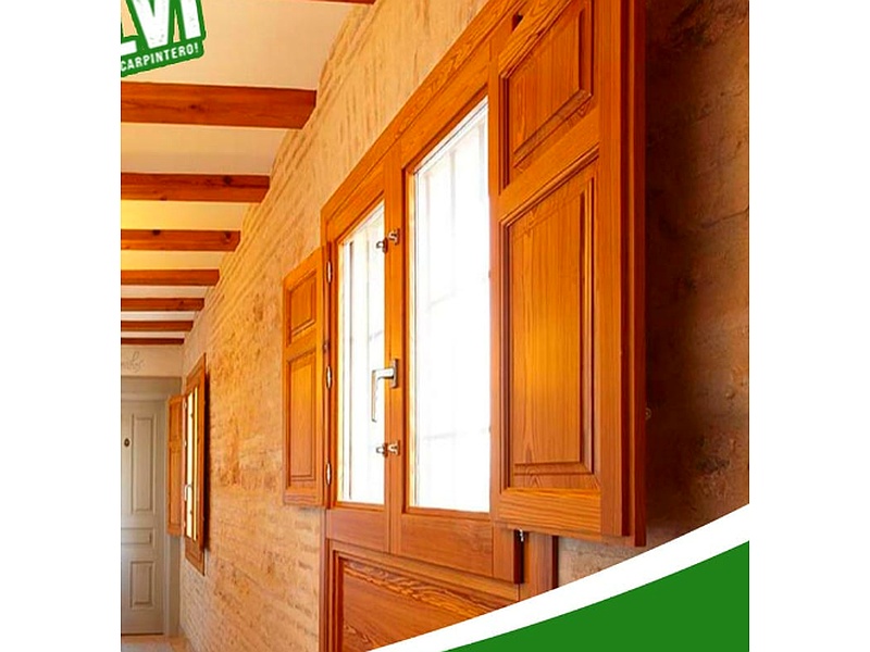 ventanas de madera Cuautla Maderería Balvi