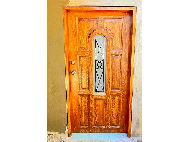 Puerta con vitral México