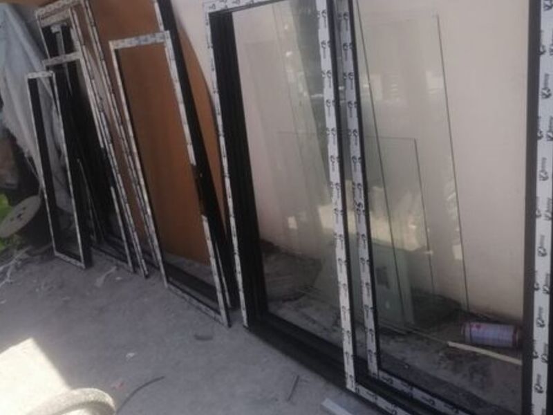 Ventanas aluminio y vidrio templado Juárez