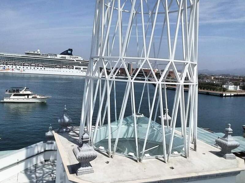 estructura de aluminio en Puerto Vallarta 1