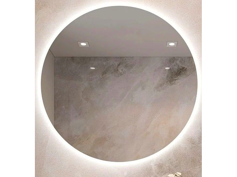 Espejo redondo con luz blanca Mexico