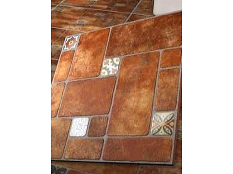 Piso Cerámica Castellón Naranja Apodaca Pisos,Azulejos y Sanitarios Salinas