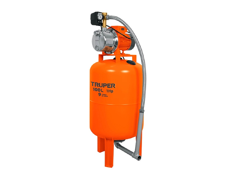 BOMBA HIDRONEUMATICA 1HP, 100LTS TRUPER 12255 Mexico