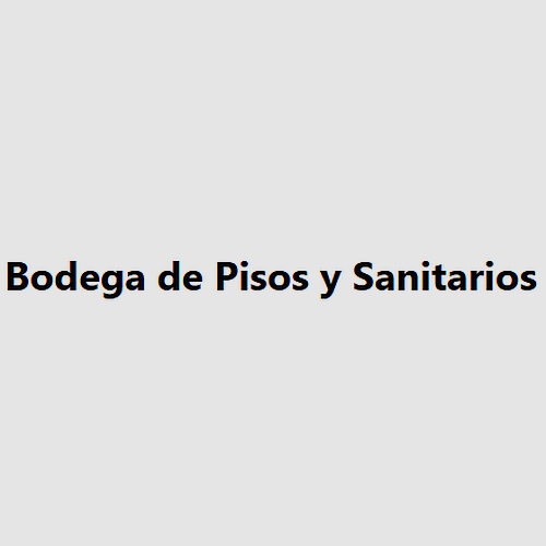 Bodega de Sanitarios y Azulejos