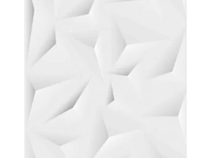 Pared 3D Muro Prisma Origami Mexico