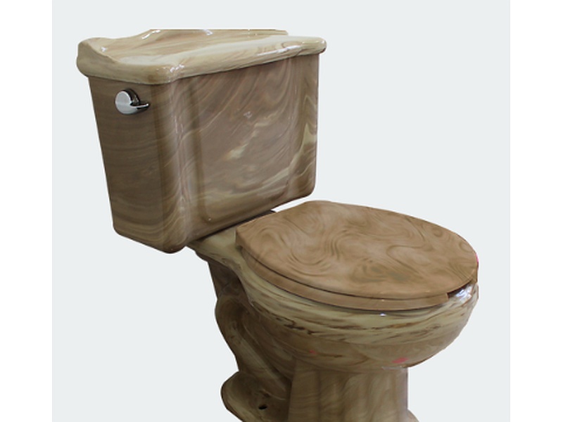 Sanitario WC Atenas Marmol CaféMexico 