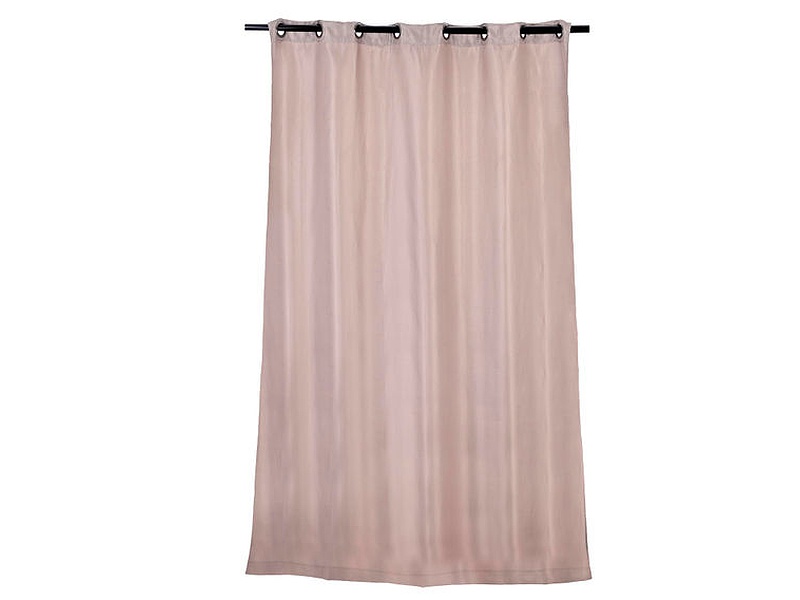 CORTINA DECORATIVA POLIÉSTER GRIS 210 X 135 CM MEXICO