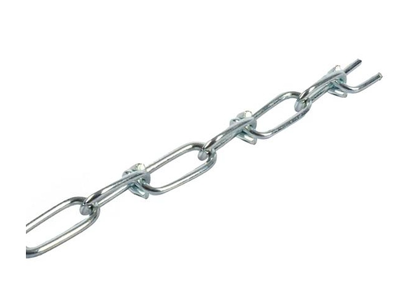 METRO DE CADENA ESLABÓN DOBLE VEKER 2.5MM GALVANIZADO mexico