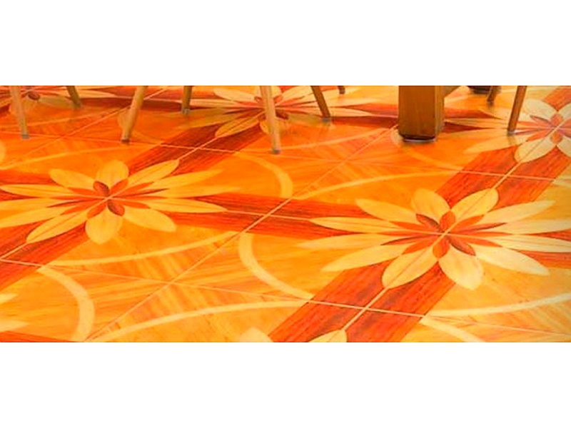 Ceramica con diseño de flores Mexico